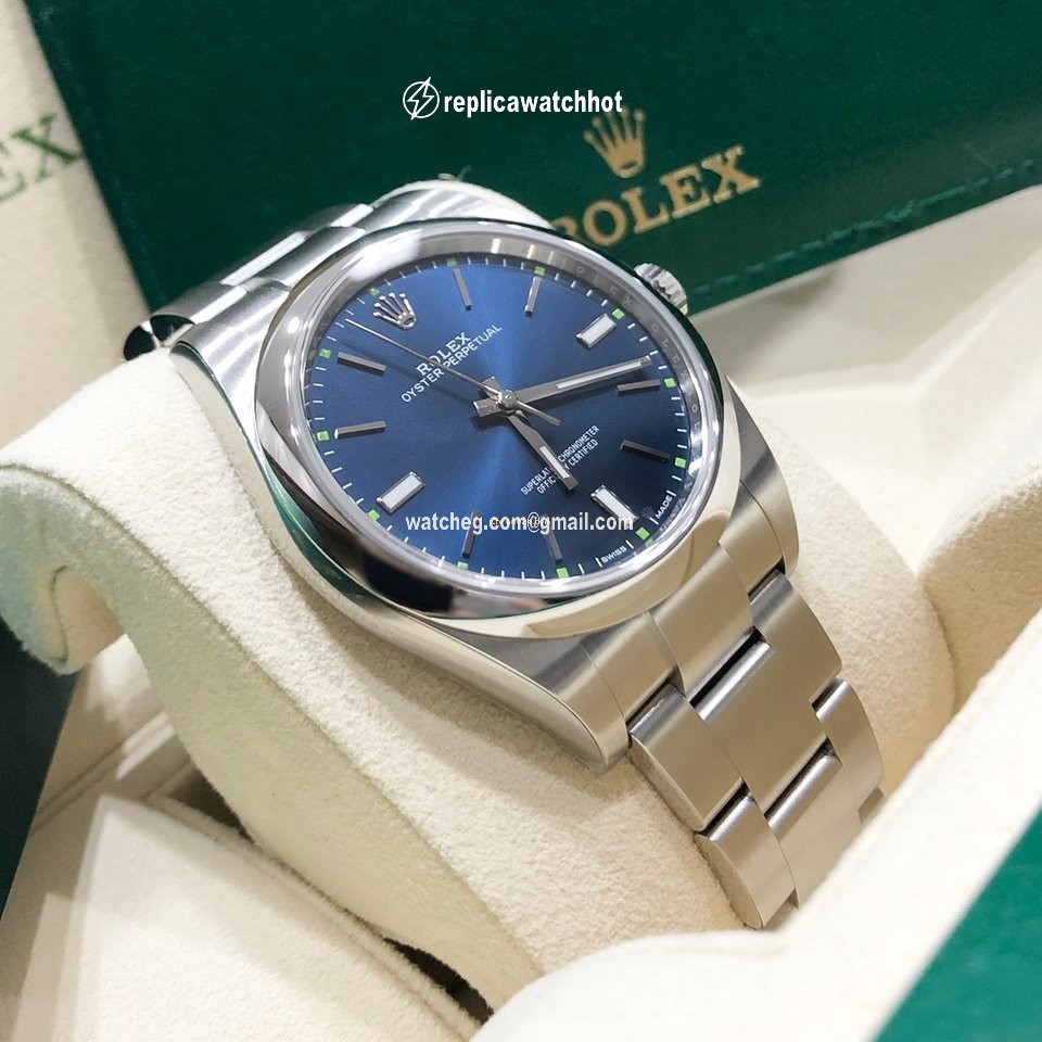 Rolex Oyster Perpetual 39 Mens watch Unisex Steel Automatic 114300-0003 3