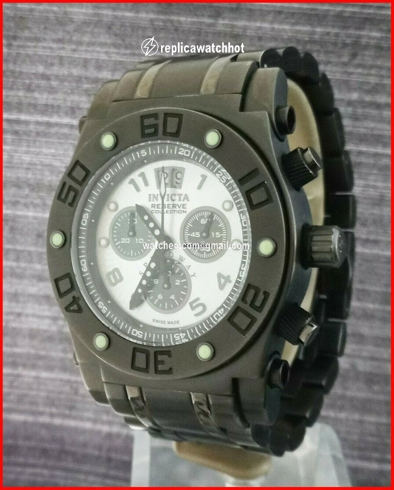 Invicta Mens watch Unisex Quartz Steel 4368 3