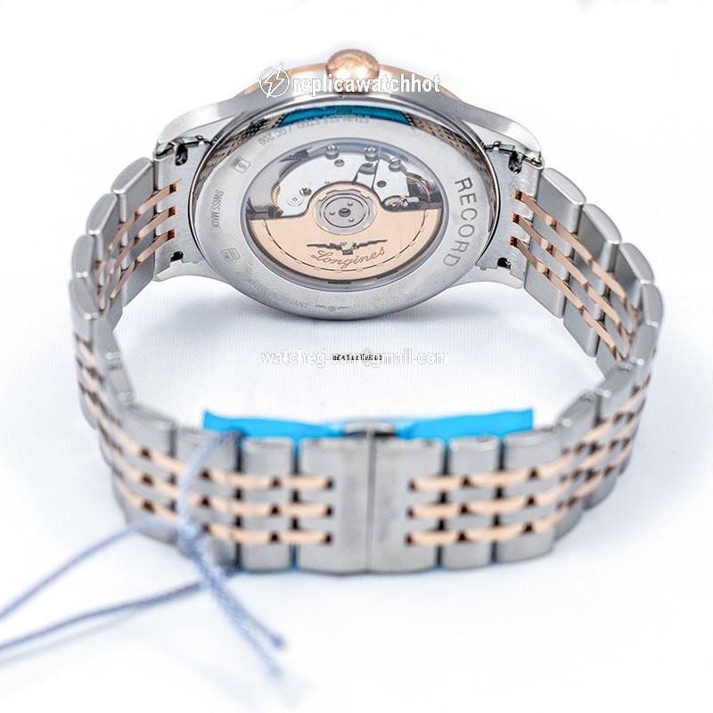 Longines Record Mens watch Unisex Automatic Steel L28215117 3