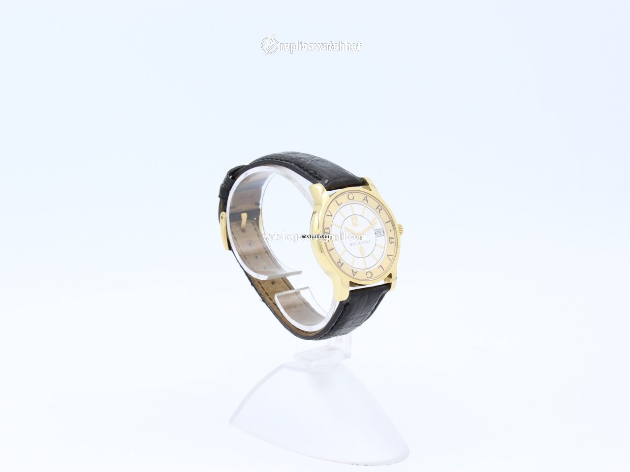 Bulgari Solotempo Mens watch Unisex Automatic Yellow gold ST 35 G 3