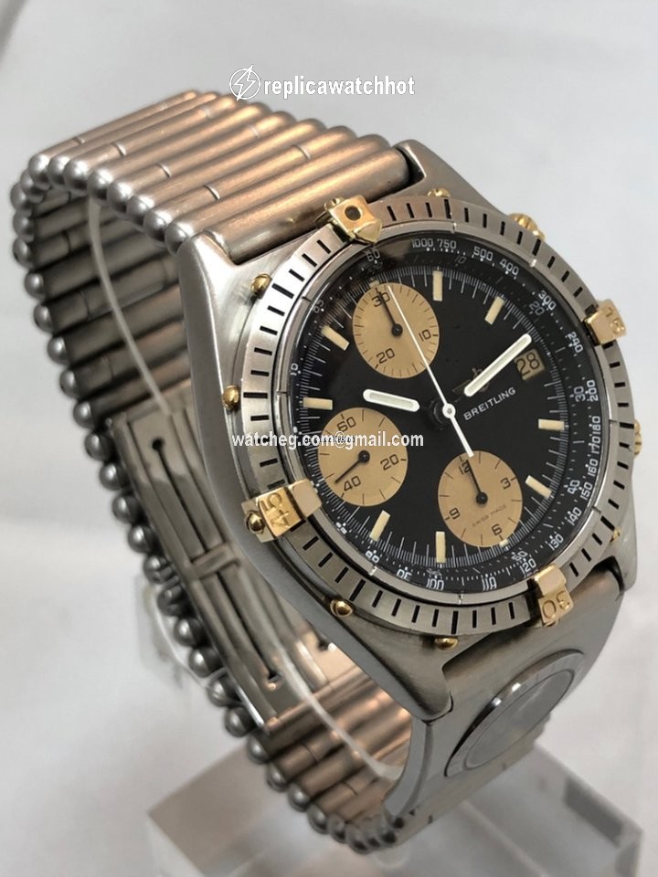 Breitling Chronomat Mens watch Unisex Automatic Gold Steel 81.950 B13047 3