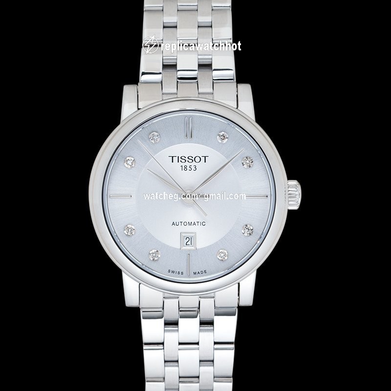 Tissot Carson Womens watch Automatic Steel T122.207.11.036.00 3