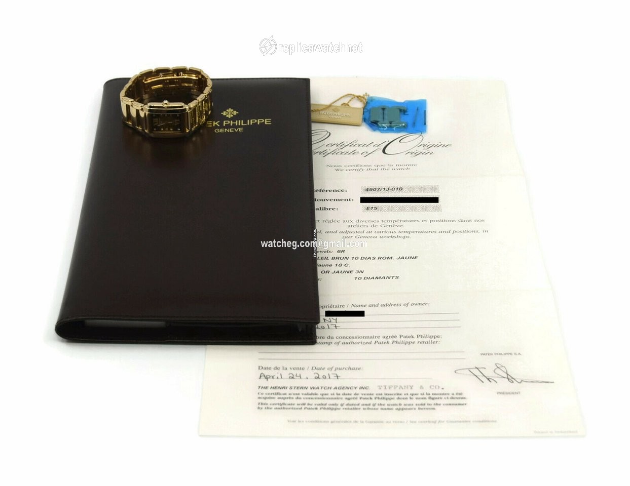 Patek Philippe Twenty~4 Womens watch Quartz Yellow gold 4907 1J-010 3