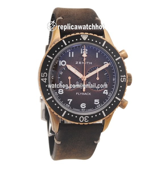 Zenith Pilot Mens watch Unisex Automatic Bronze 29.2240.405 3