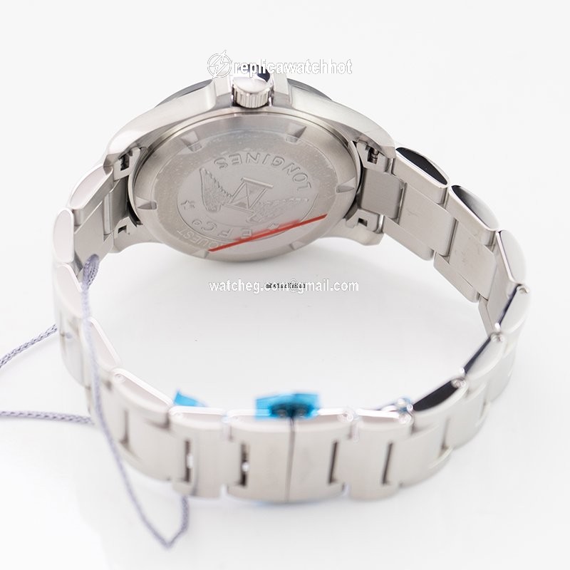 Longines Conquest Mens watch Unisex Quartz Steel L37194566 3