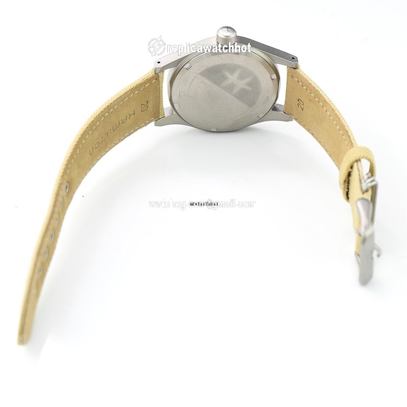 Hamilton Khaki Field Mens watch Unisex Manual winding Steel H69439933 3