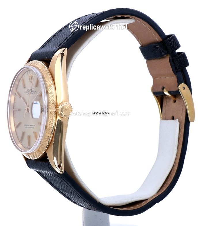 Rolex Oyster Perpetual Date Womens watch Yellow gold Automatic 1510 3