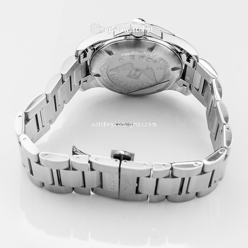 Longines Conquest Mens watch Unisex Automatic Steel L37774586 3