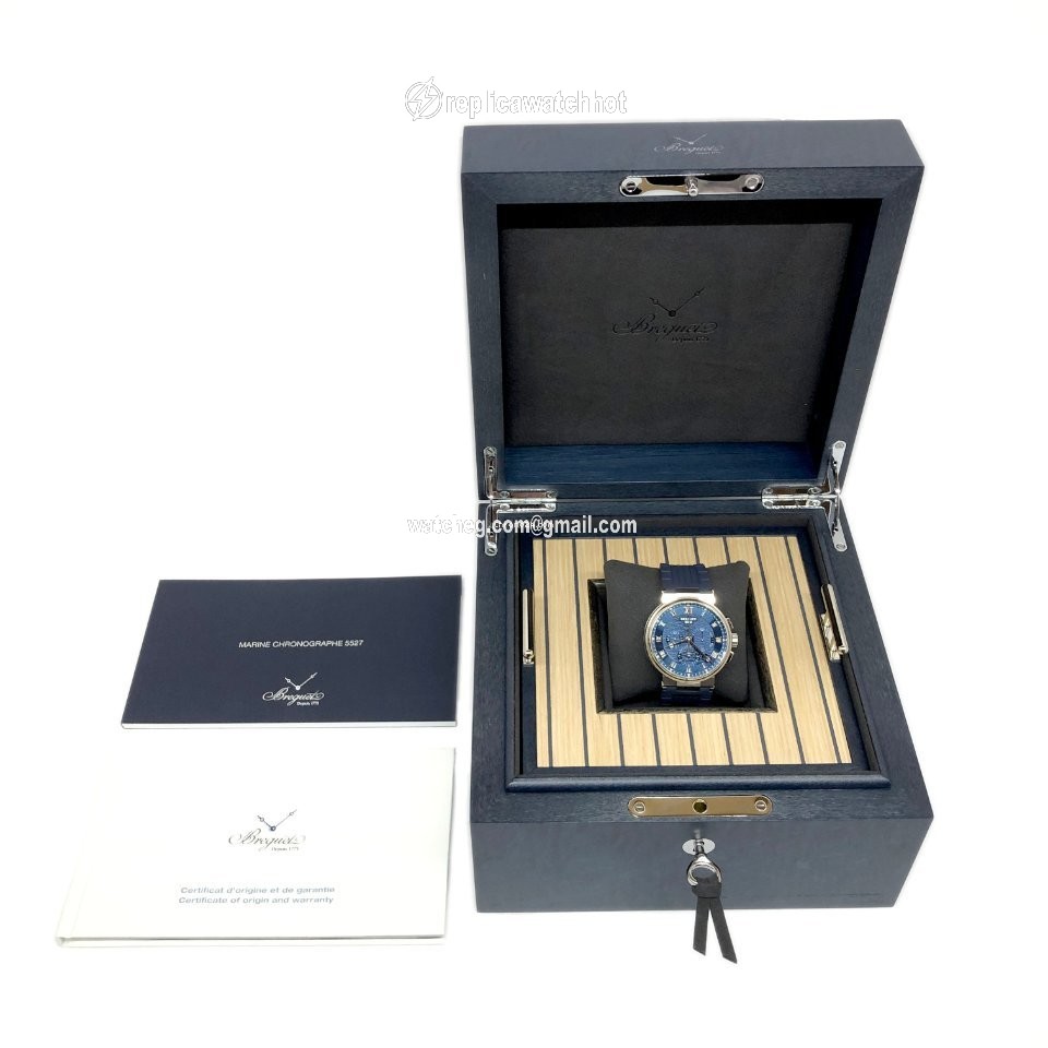 Breguet Marine Mens watch Unisex Automatic White gold 5527BB Y2 5WV 3
