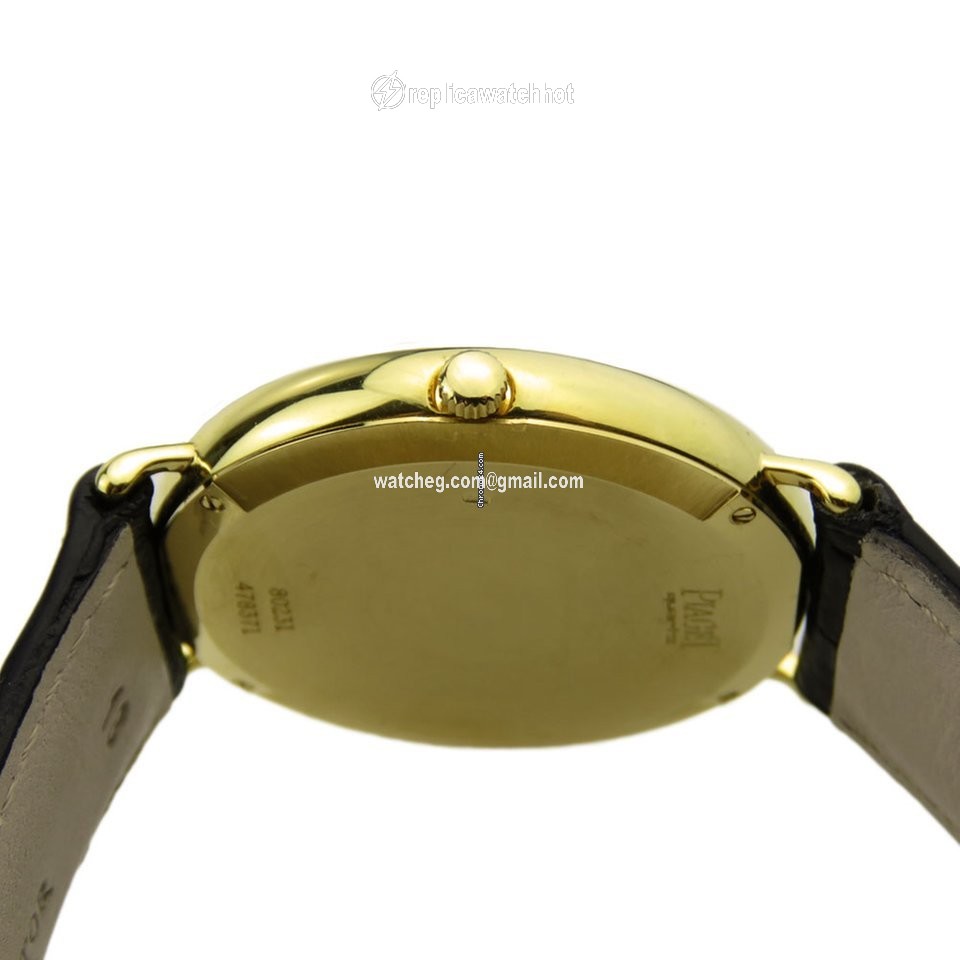 Piaget Mens watch Unisex Quartz Yellow gold 80231 3