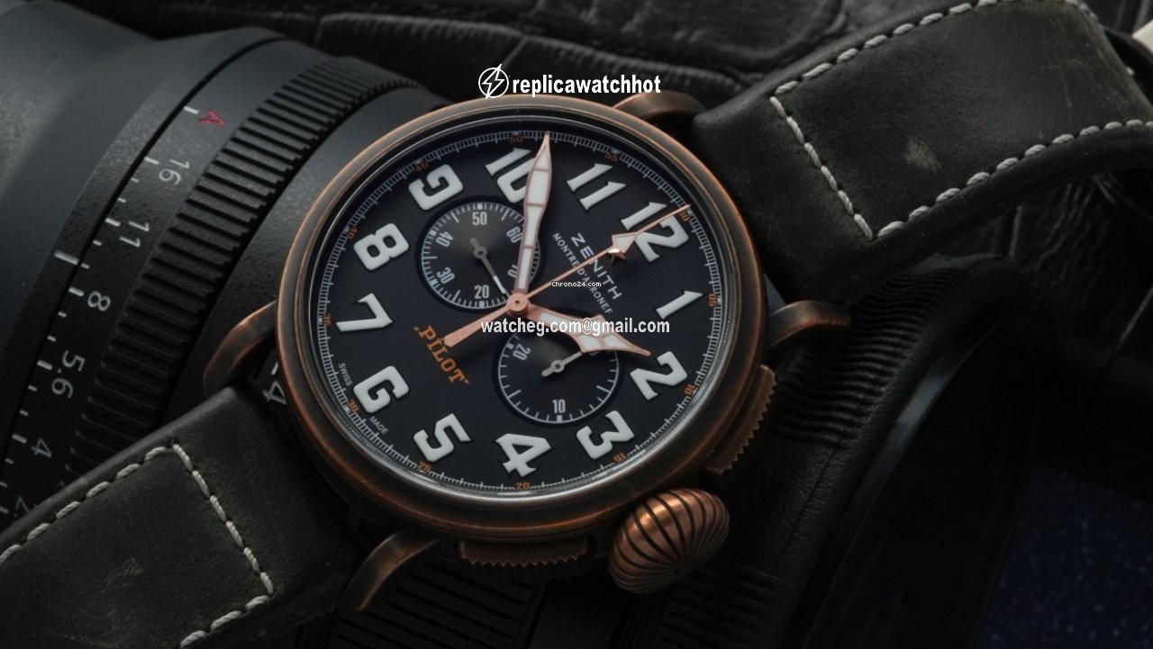 Zenith Pilot Type 20 Extra Special Mens watch Unisex Automatic Bronze 29.2430.4069 21.C800 3