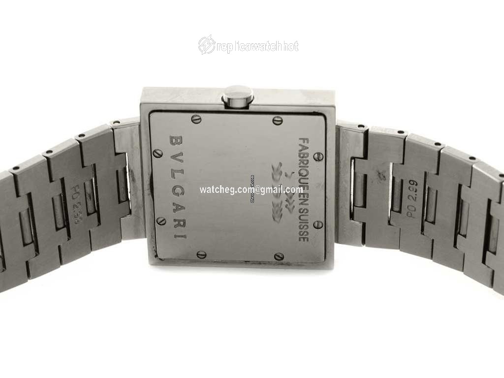 Bulgari Quadrato Quartz Steel SQ-29-SLD 3