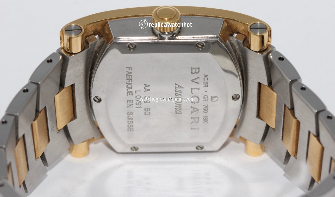 Bulgari Assioma Womens watch Quartz Gold Steel aa 39 sg 3