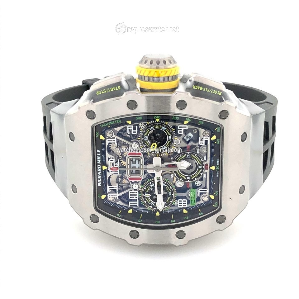Richard Mille RM 011 Mens watch Unisex Automatic Titanium RM 11-03 Ti 3