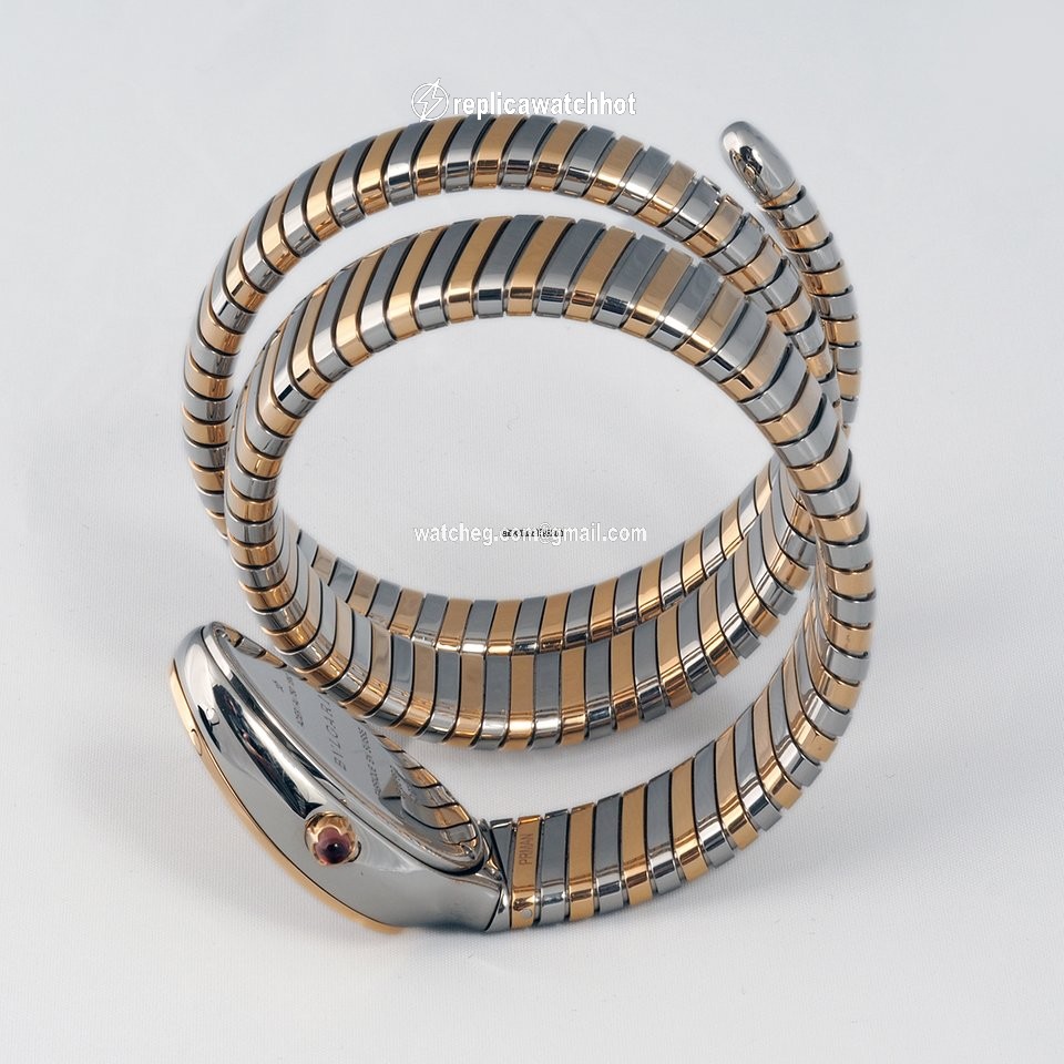 Bulgari Serpenti Womens watch Quartz Gold Steel 102236 SP35C6SPG.2T 3