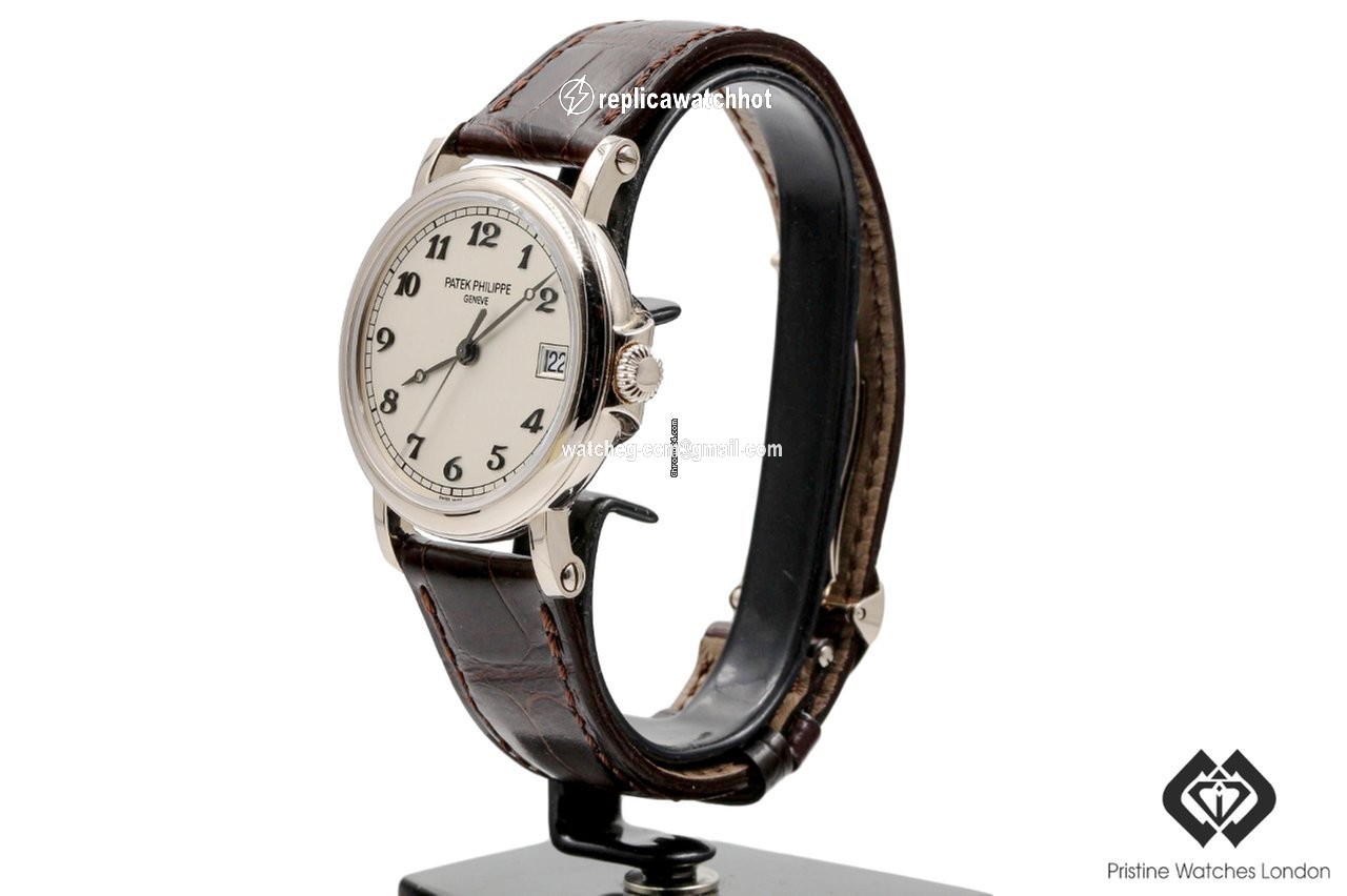Patek Philippe Calatrava Mens watch Unisex Automatic White gold 5153G-012 3