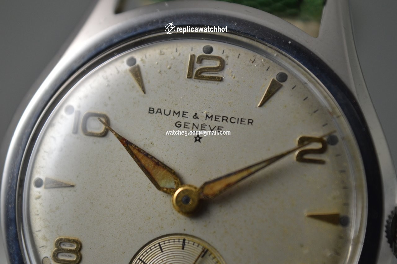 Baume & Mercier Mens watch Unisex Manual winding Steel 1116 3