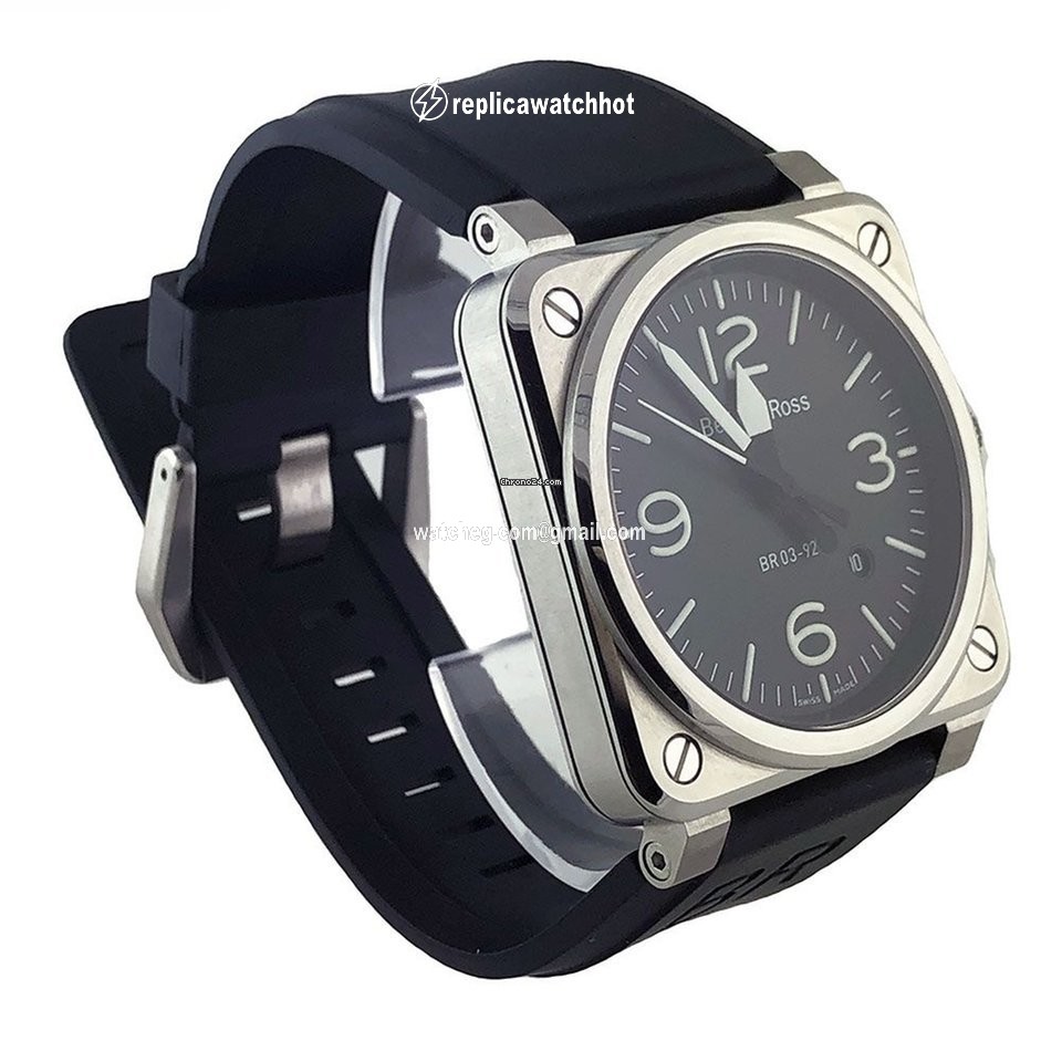 Bell & Ross BR 03-92 Steel Mens watch Unisex Automatic Steel BR03-92 BLC-ST 3