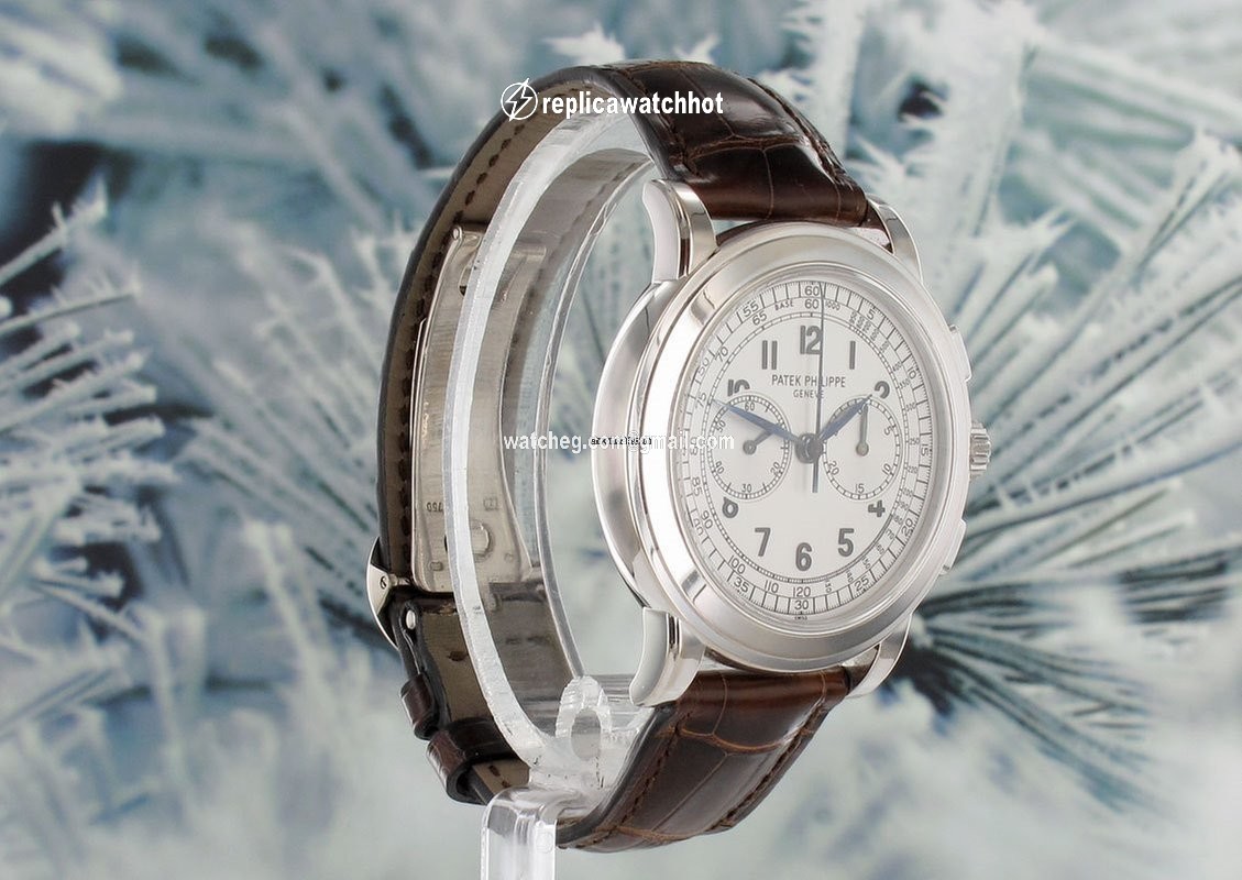 Patek Philippe Chronograph Manual winding White gold 5070G - 001 3