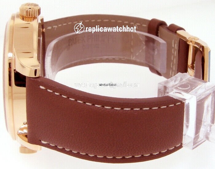 Patek Philippe Travel Time Mens watch Unisex Automatic Rose gold 5524R 3