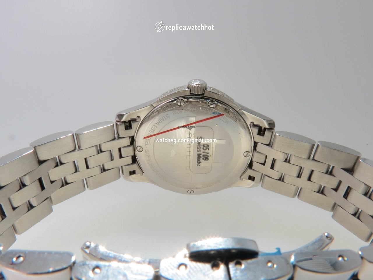 Hamilton Jazzmaster Mens watch Unisex Quartz Steel H32311135 3