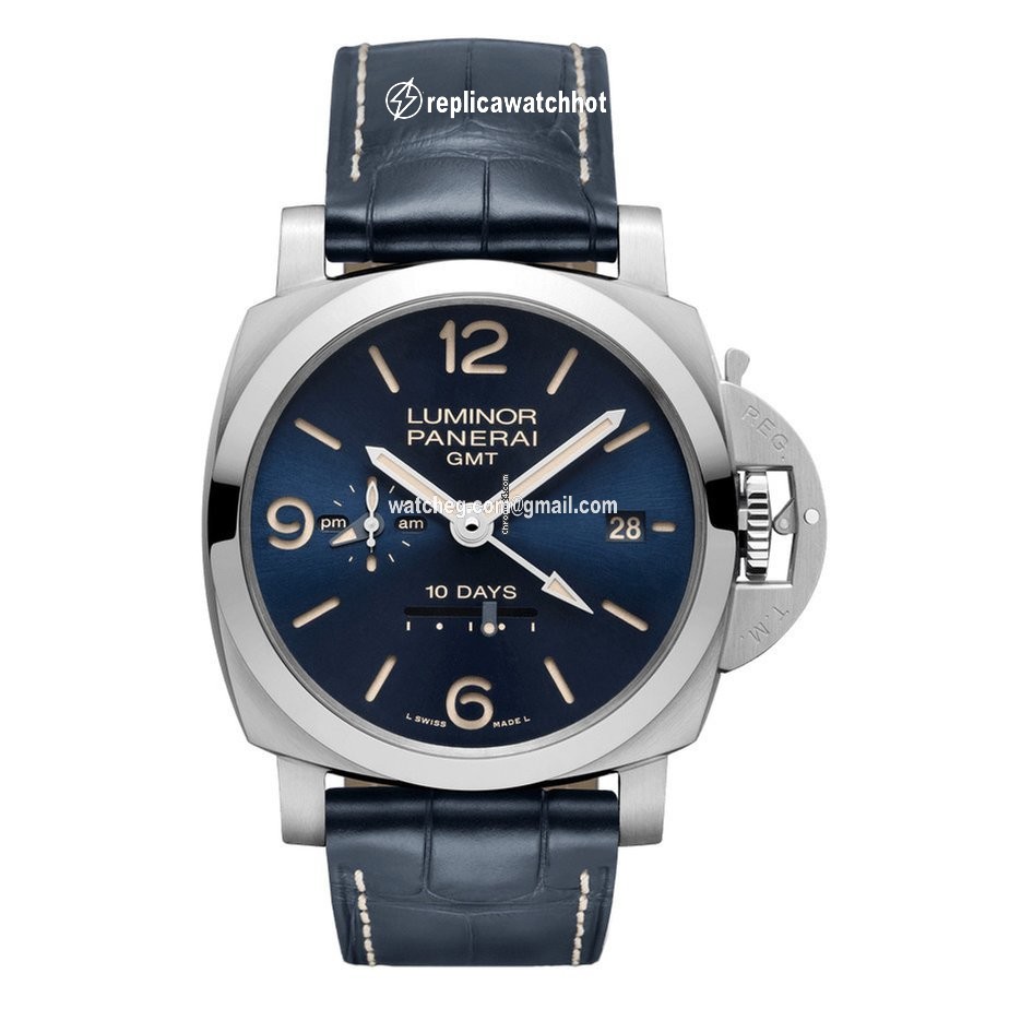 Panerai Luminor 1950 10 Days GMT Mens watch Unisex Automatic Steel Pam00986 3