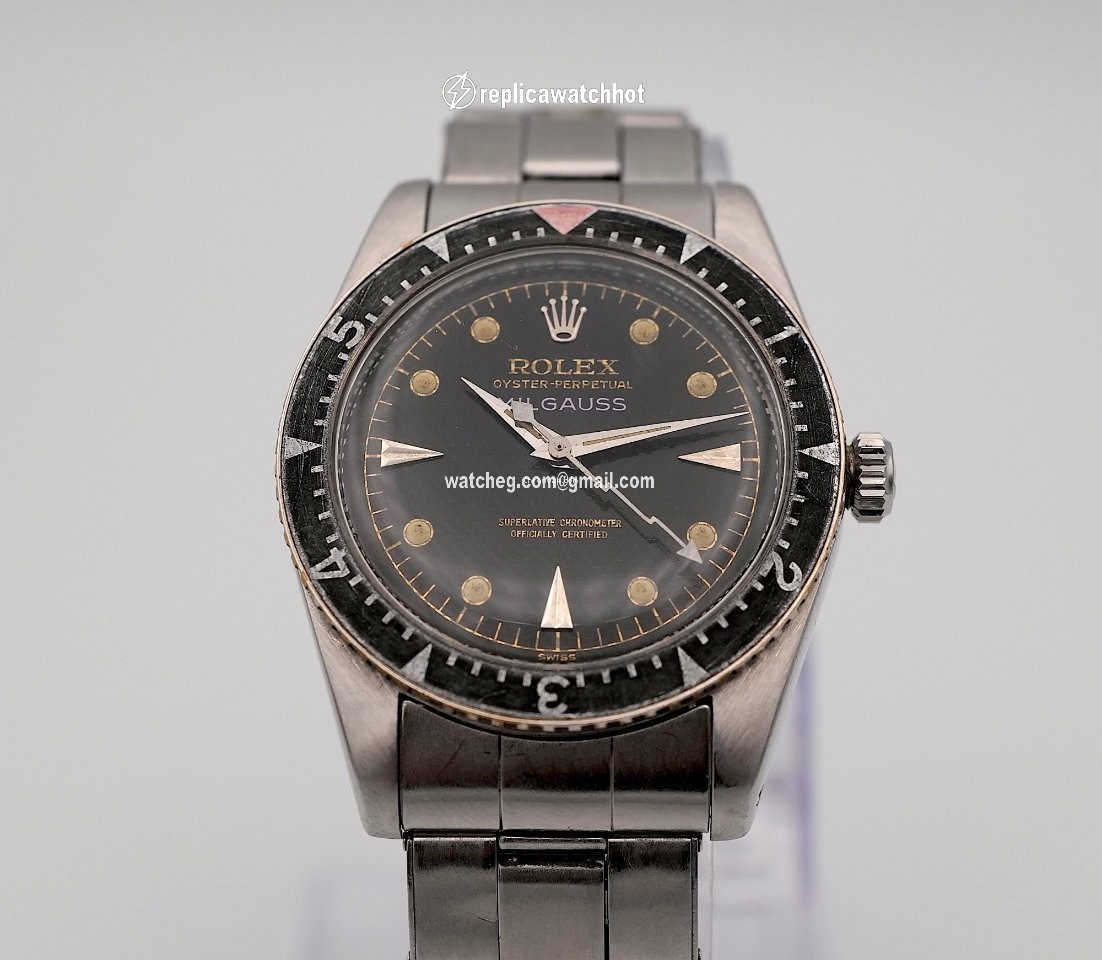 Rolex Milgauss Mens watch Unisex Steel Automatic 6541 3