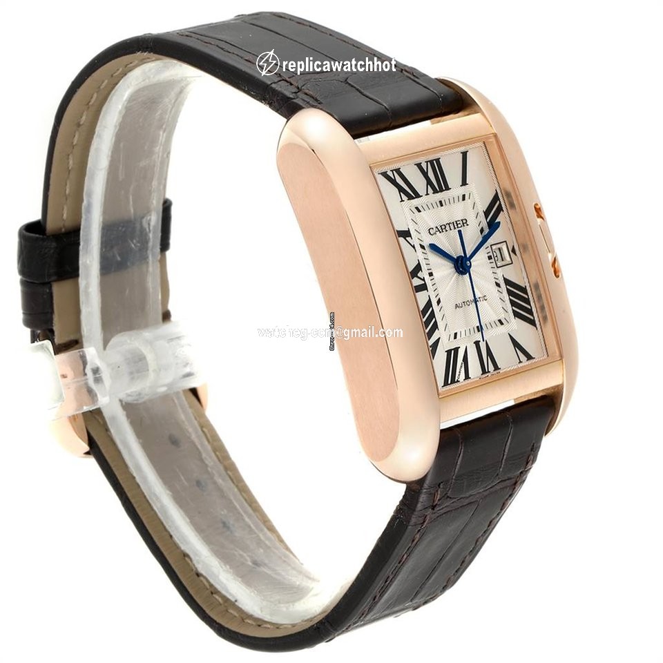 Cartier Tank Anglaise Womens watch Automatic Rose gold W5310005 3