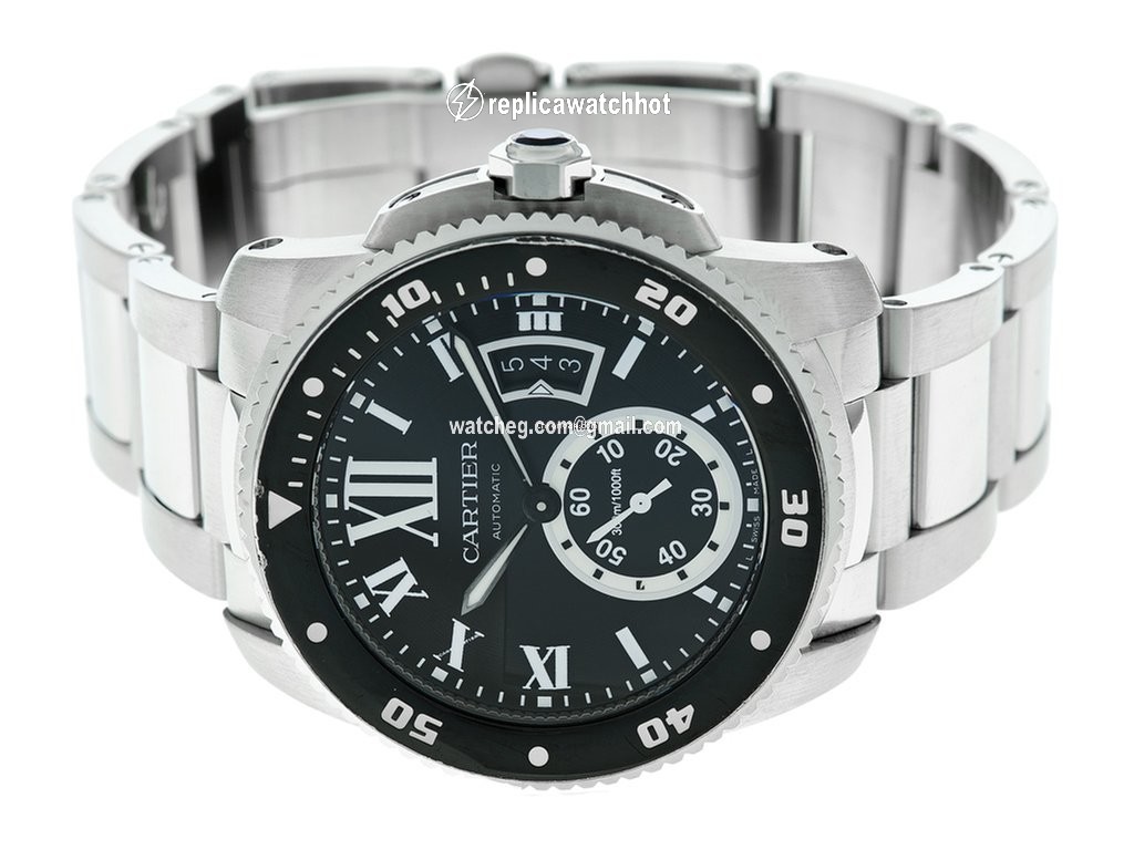 Cartier Calibre de Cartier Diver Mens watch Unisex Automatic Steel W7100057 3