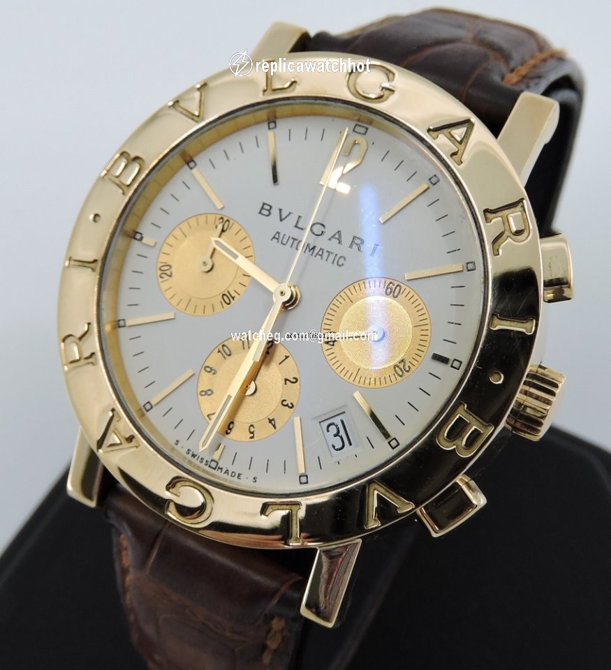 Bulgari Bulgari Mens watch Unisex Automatic Yellow gold BB38GLCH 3