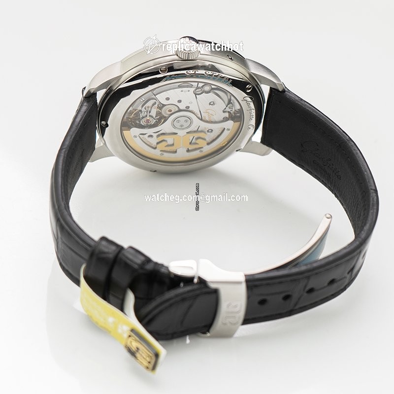 Glashtte Original Senator Observer Mens watch Unisex Automatic Steel 100-14-05-02-04 3