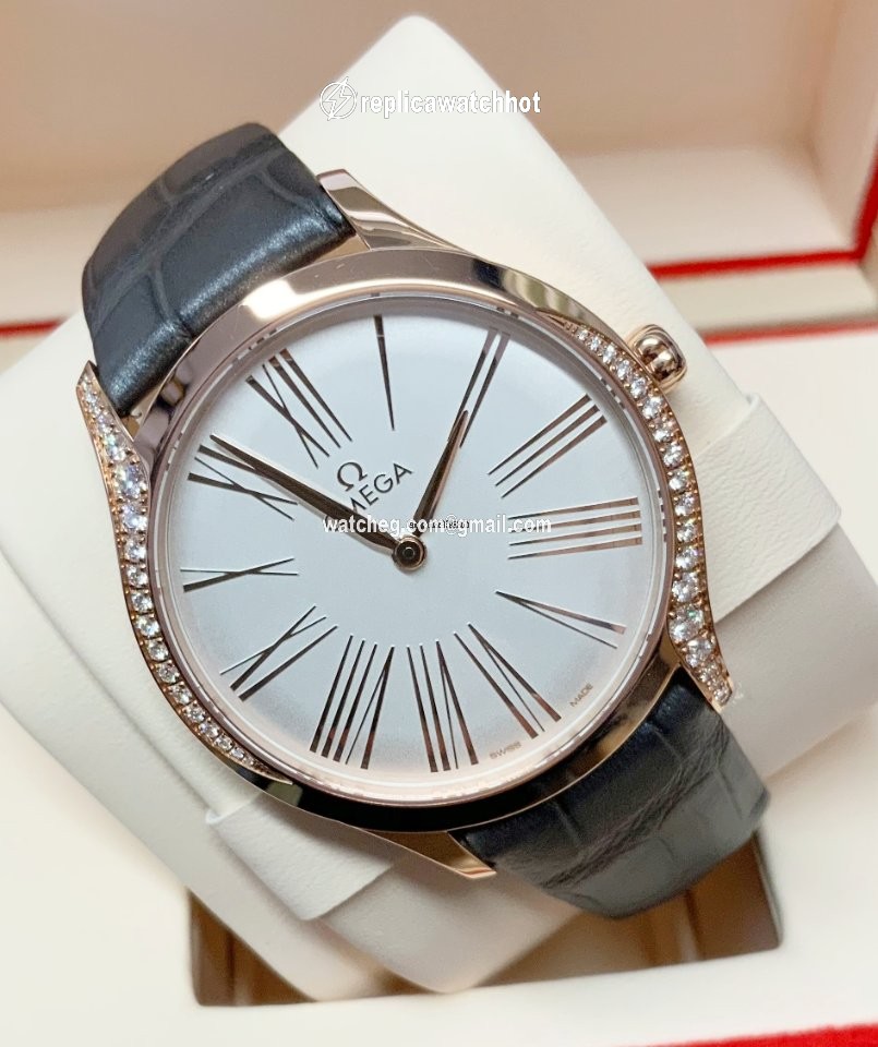 Omega De Ville Tresor Womens watch Quartz Rose gold 428.58.36.60.02.001 3