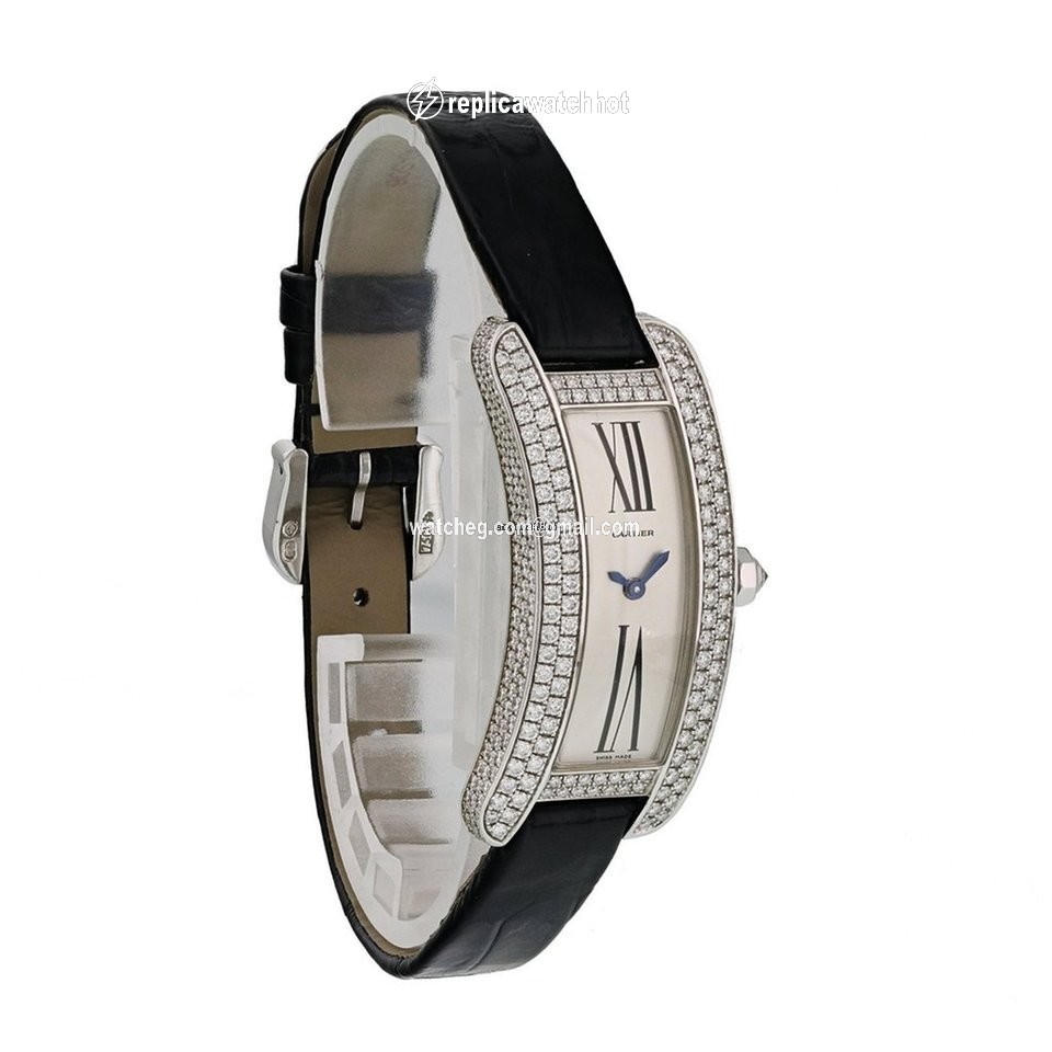 Cartier Tank Americaine Womens watch Quartz White gold 2625 3