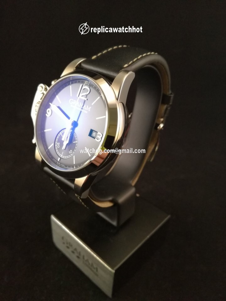 Graham Chronofighter 1695 Mens watch Unisex Automatic Steel 2CXAS 3