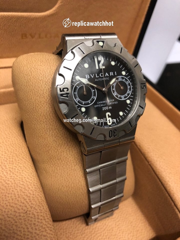 Bulgari Diagono Mens watch Unisex Automatic Steel SCB38S 3