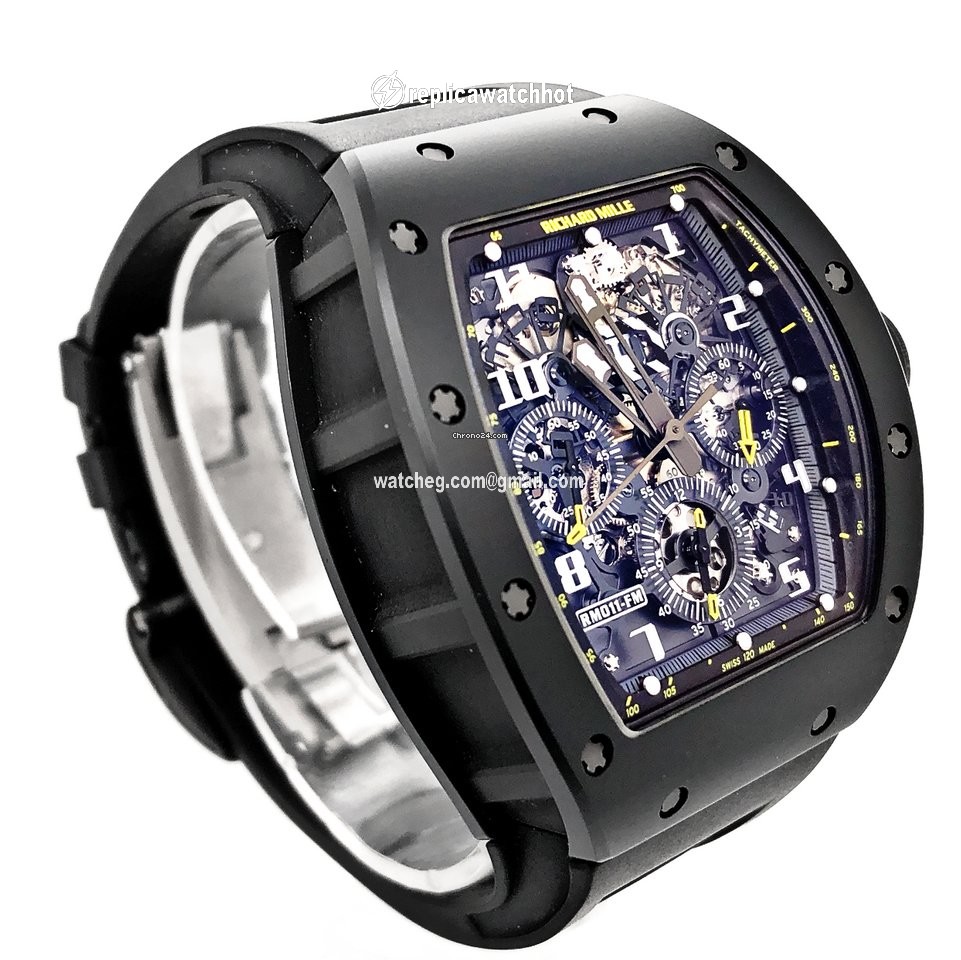 Richard Mille RM 011 Mens watch Unisex Automatic Carbon RM 011 3