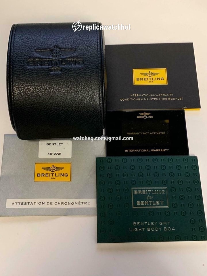 Breitling Bentley B04 GMT Mens watch Unisex Automatic Titanium VB0432 3