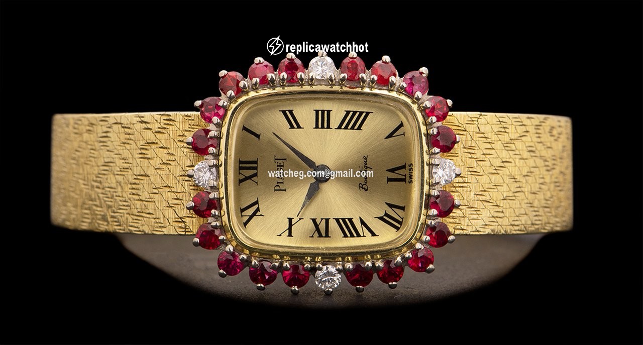 Piaget Womens watch Manual winding Yellow gold Piaget 3642 B 68 3