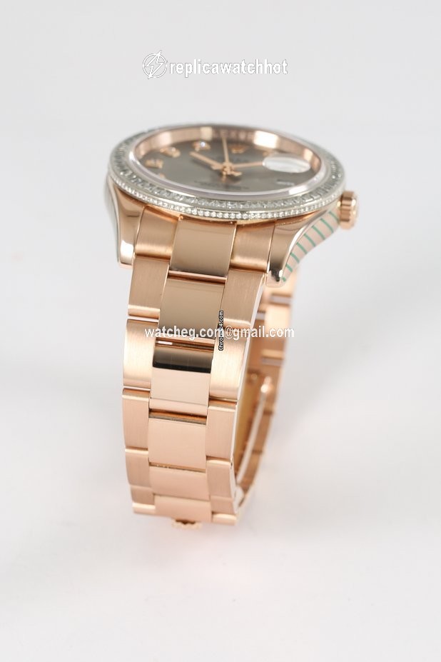 Rolex Datejust 36 Mens watch Unisex Rose gold Automatic 116285BBR 3
