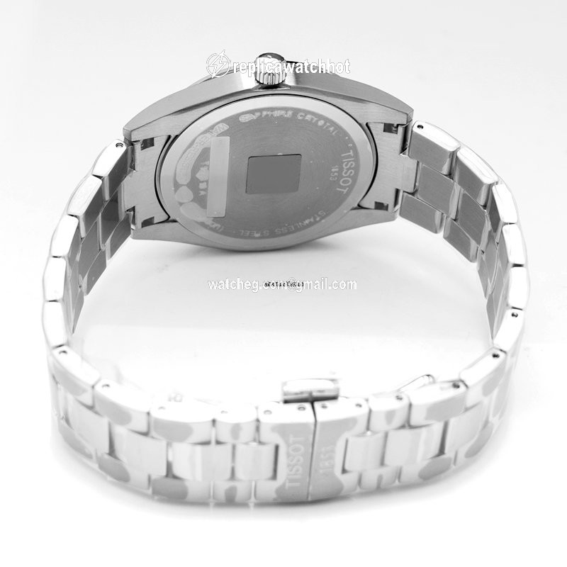 Tissot Mens watch Unisex Quartz Steel T127.410.11.041.00 3