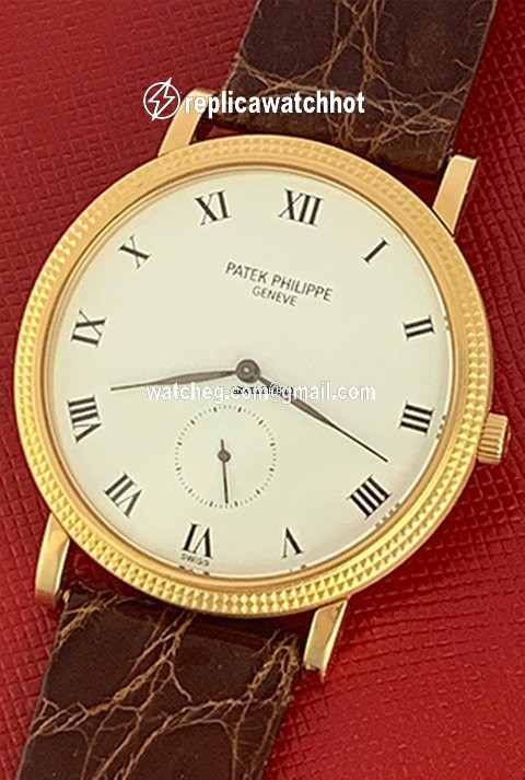 Patek Philippe Calatrava Mens watch Unisex Manual winding Yellow gold 3919 J-001 3