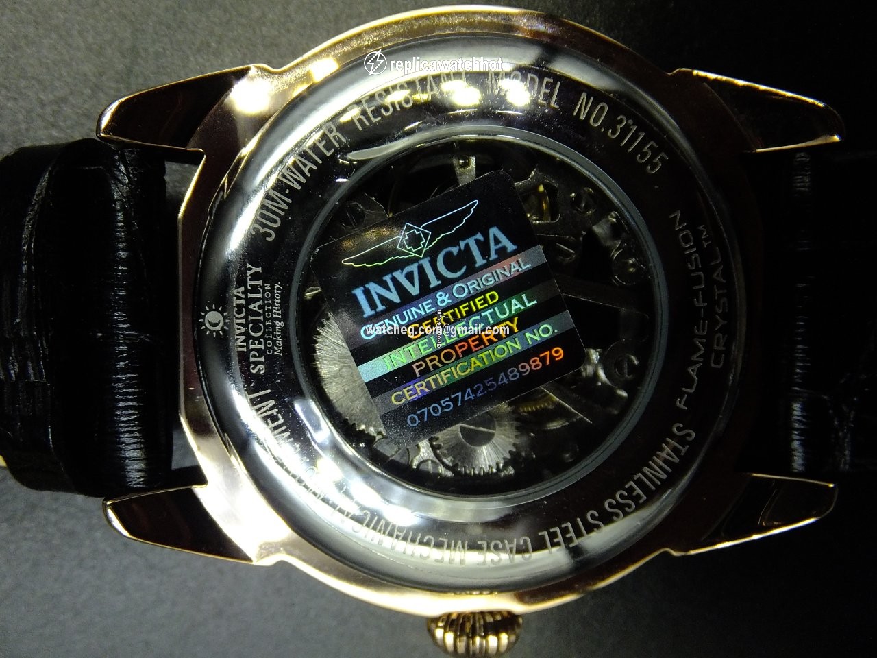 Invicta Mens watch Unisex Manual winding Steel 31155 3