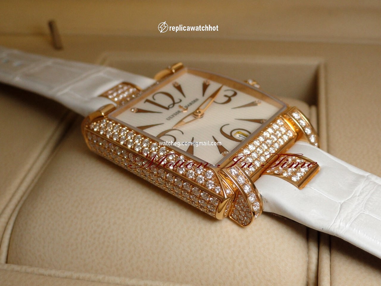 Ulysse Nardin Caprice Womens watch Automatic Rose gold 136-91FC 695 3