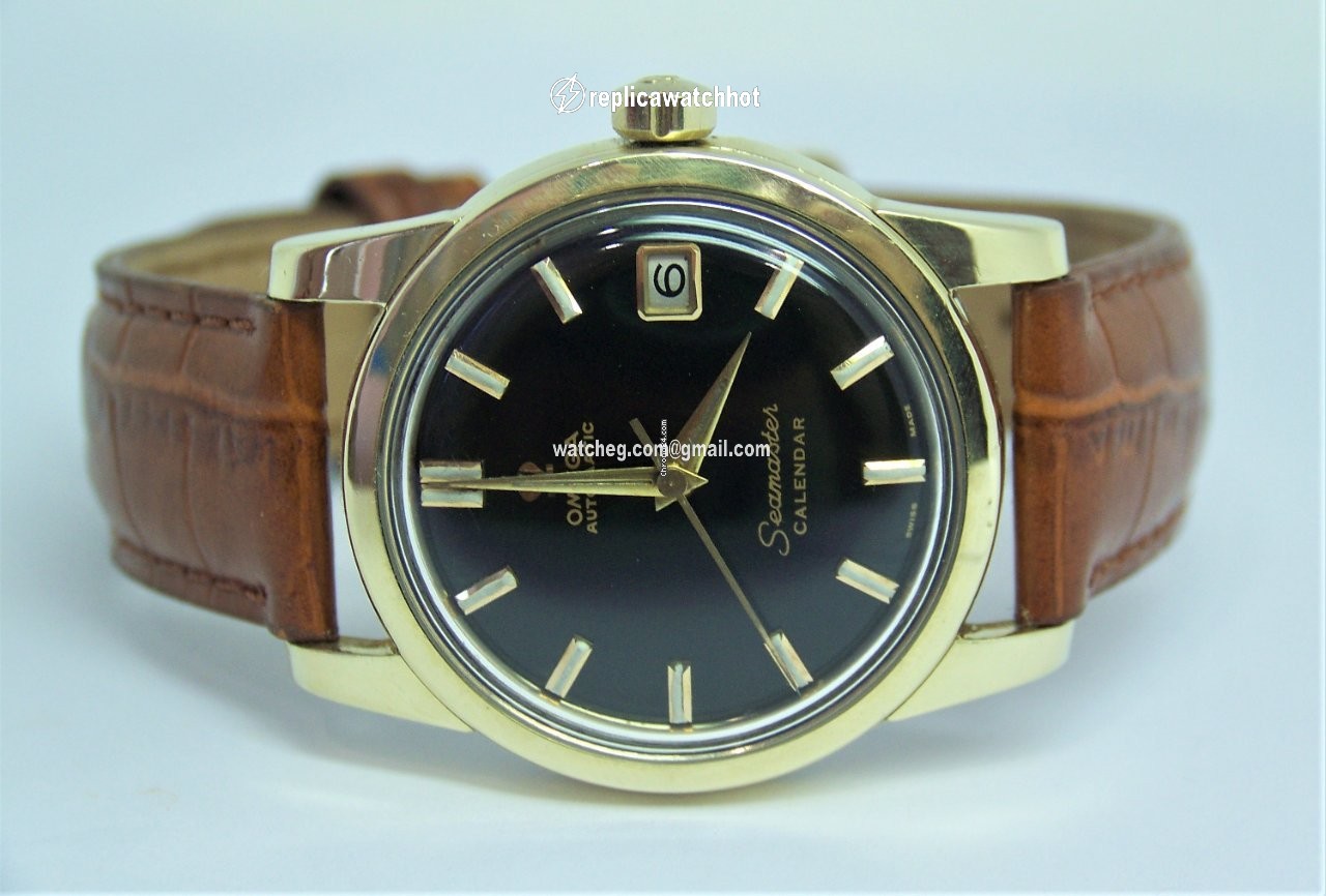 Omega Seamaster Mens watch Unisex Automatic Gold Steel 2849-2 3