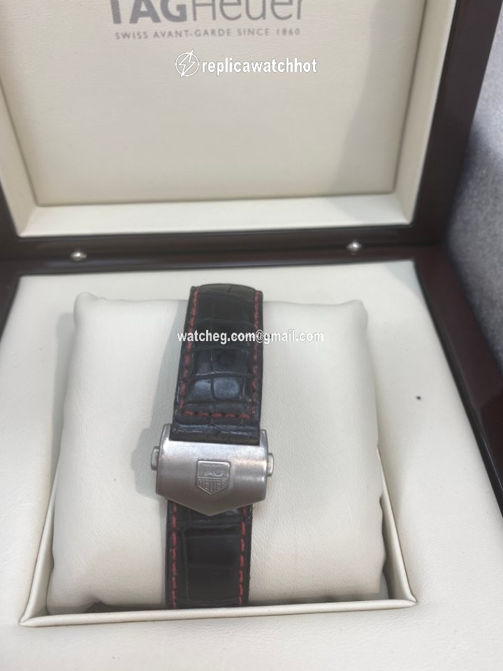 TAG Heuer Grand Carrera Mens watch Unisex Automatic Titanium CAV518B.FC6237 3