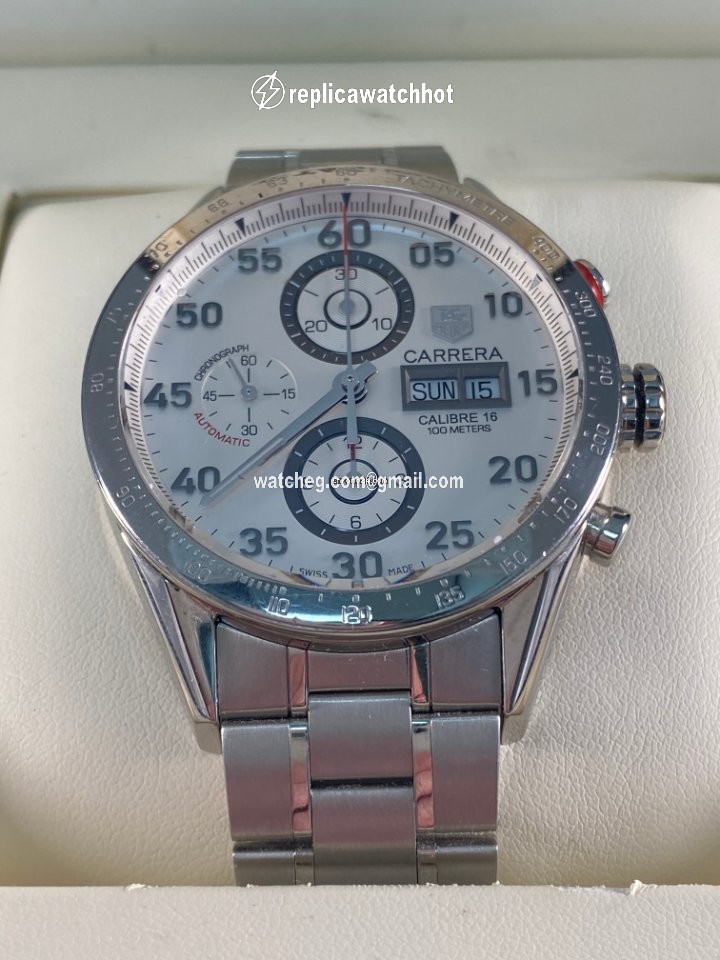 TAG Heuer Carrera Calibre 16 Mens watch Unisex Automatic Steel CV2A11.BA0796 3