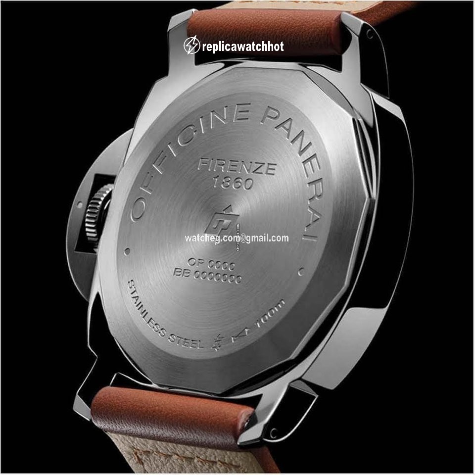 Panerai Luminor Base Logo Mens watch Unisex Manual winding Steel PAM 00775 3