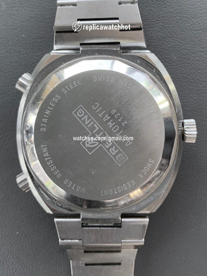 Breitling Transocean Chronograph Mens watch Unisex Automatic Steel 2129 3