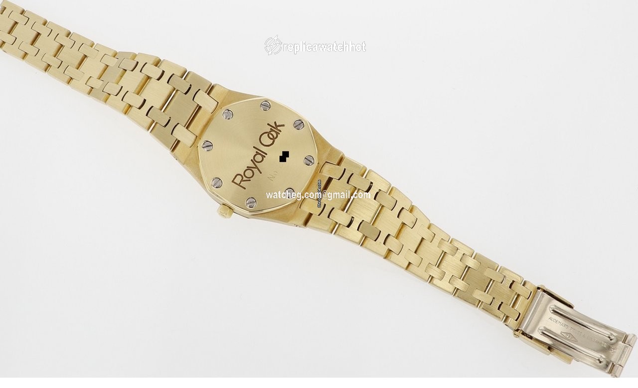 Audemars Piguet Royal Oak Lady Womens watch Quartz Yellow gold 6007BA 3