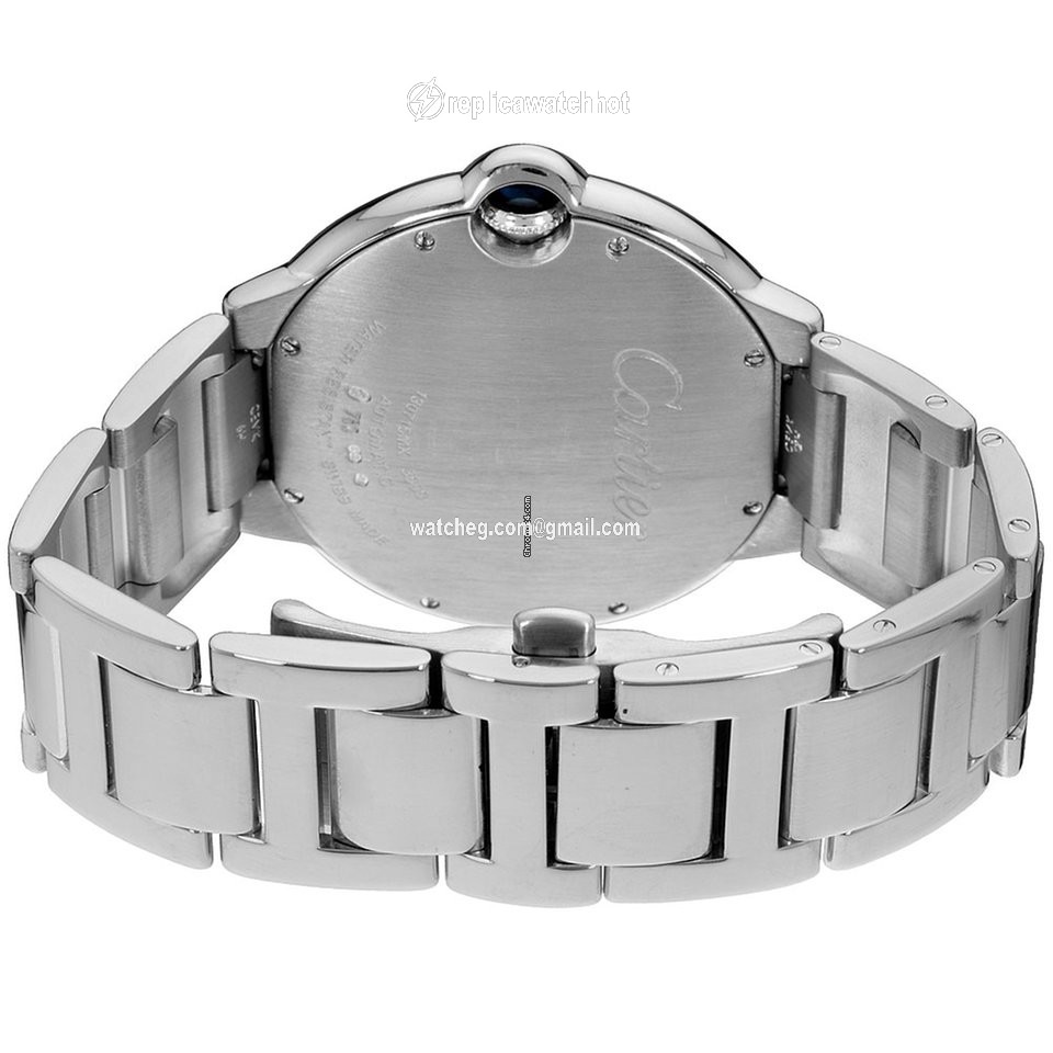 Cartier Ballon Bleu 42mm Mens watch Unisex Automatic White gold 3000 3